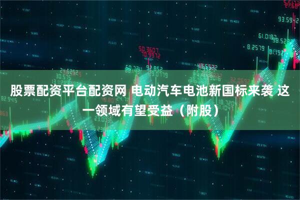 股票配资平台配资网 电动汽车电池新国标来袭 这一领域有望受益（附股）